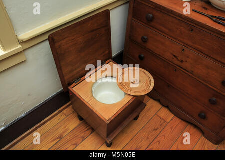 Commode in a bedroom Stock Photo
