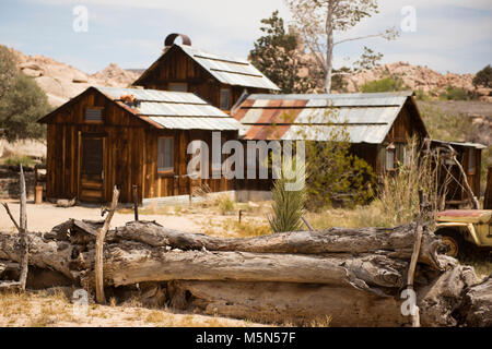 Keys Ranch house Joshua Tree National Park California USA Stock Photo ...