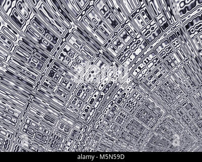 abstract fractal grey glossy background with dark dots and spots Stock Photo