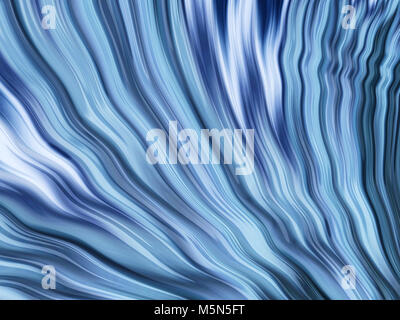 blue wave background. abstract soft blurred fractal pattern. Stock Photo