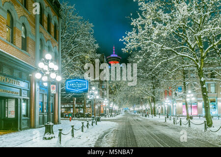 Gastown, Vancouver, British Columbia, Canada. Stock Photo