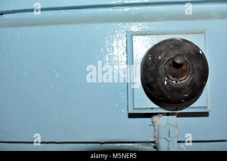 Old light switch. Stock Photo