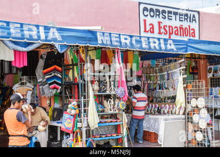 Cancun Mexico,Mexican,Yucatán Peninsula,Quintana Roo,Mercado 28,market stall,souvenirs,gifts,shopping shopper shoppers shop shops market markets marke Stock Photo