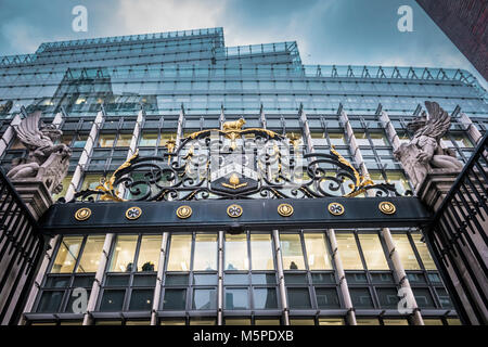 Dunster Court, the home of the Worshipful Company of Clothworkers since 1456, in the City of London, EC3, UK Stock Photo