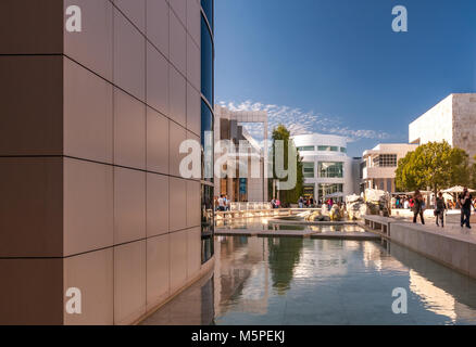 The Getty Center ,Museum and art gallery in Brentwood, Los Angeles California,USA Stock Photo