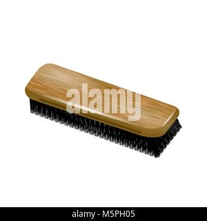 Clothes Brush Isolated Stock Vector