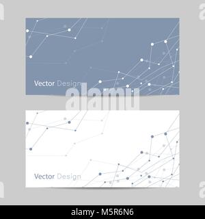 Set of horizontal banners Stock Vector