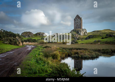 Smailholm Tower Scottish Borders Stock Photo