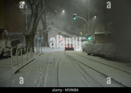 Roma, Italy. 26th Feb, 2018. View of Via Vitellia Credit: Matteo Nardone/Pacific Press/Alamy Live News Stock Photo