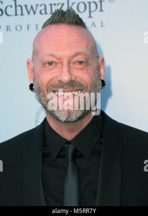 Los Angeles, USA. 24th Feb, 2018. Hair Stylist Jonathan Hanousek attends the 2018 Make-up and Hair Stylists Guild Awards at The Novo on February 24, 2018 in Los Angeles, California. Photo by Barry King/Alamy Live News Stock Photo