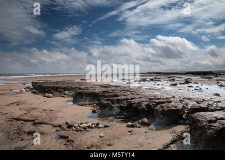 Coastal erosion along the Spurn peninsula Stock Photo