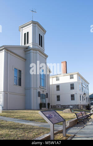 The Seaman's Bethel and Mariner's Home in New Bedford, Massachusetts, USA Stock Photo