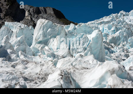 Franz Joseph Glacier, South Island, New Zealand Stock Photo