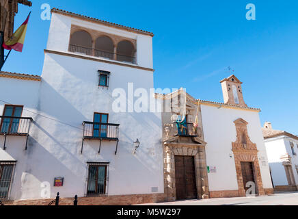 Casa Palacio de los Cárdenas y capilla de Santa Ana. Andújar. Jaén. Andalucía. España Stock Photo