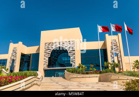 A shopping mall in the city of Muharraq, Bahrain Stock Photo