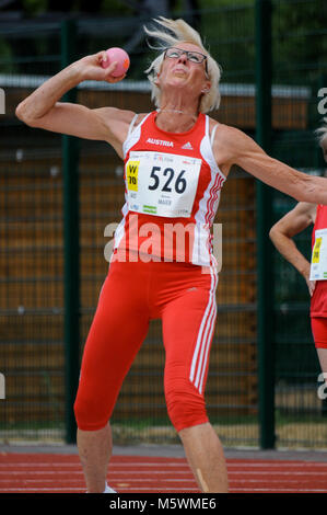 World Masters Athletics Championships, Lyon, France Stock Photo