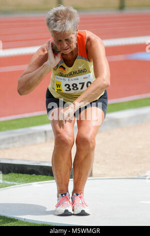 World Masters Athletics Championships, Lyon, France Stock Photo