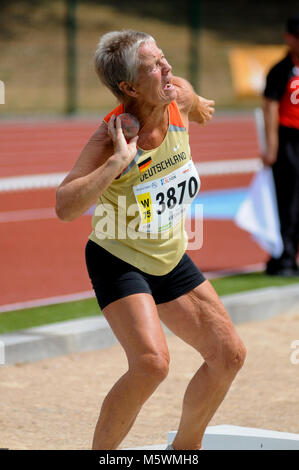 World Masters Athletics Championships, Lyon, France Stock Photo