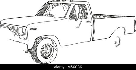 coloring pages snow plow truck