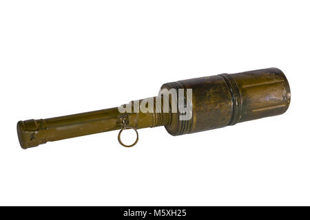 obsolete anti-tank hand grenade isolated Stock Photo