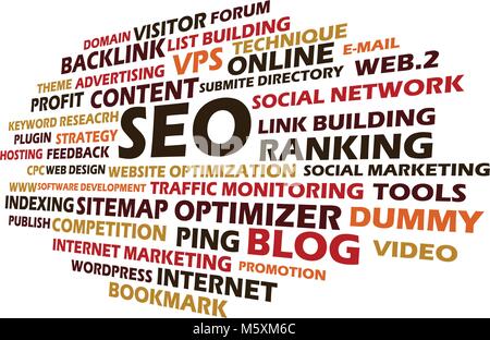 Search Engine Optimization Stock Vector