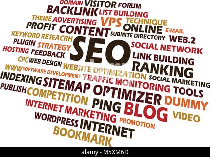 Search Engine Optimization Stock Vector