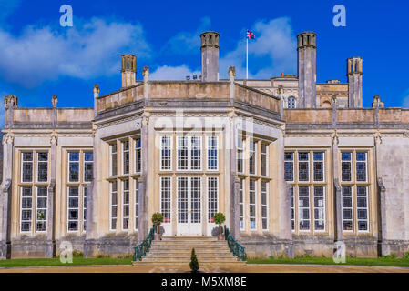 Highcliffe Castle traditional architecture in Christchurch, UK Stock Photo