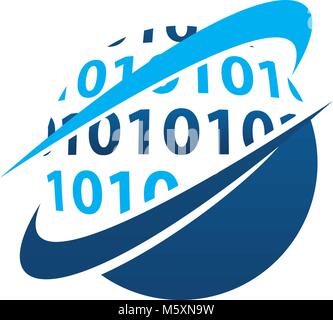Global Software Development Stock Vector