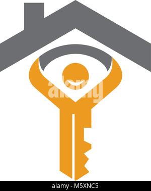 Success key of life Stock Vector