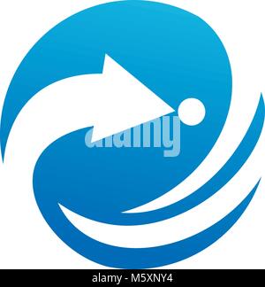 Leadership success Logo Design Template Vector Stock Vector