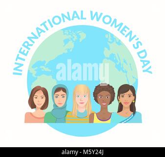 International Women s Day. Stock Vector