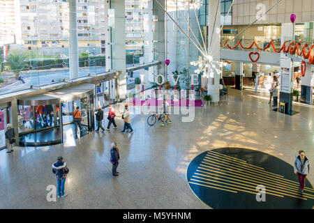 Gran hotel Bali lobby in Benidorm, Spain Stock Photo