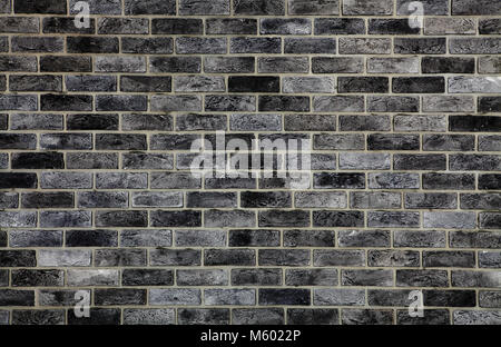 background of gray bricklaying, construction material Stock Photo
