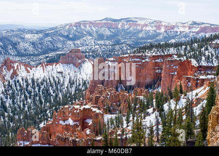 Bryce Rock Formations In Spring. Bryce Canyon National Park, Utah 