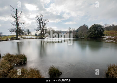 Powys, Wales, UK. 27th Feb, 2018. Beast from the East Powis Castle Mid Wales 27/2/18 Credit: Paul Williams/Ģ����ý Live News Stock Photo
