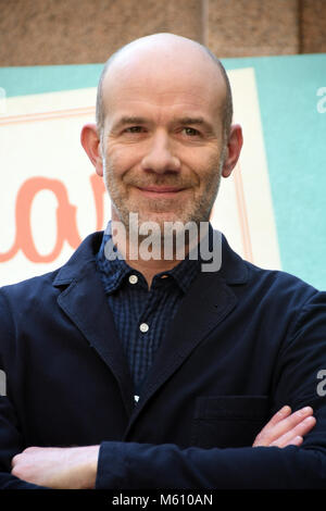 Rome Italy 27 February 2018 Hotel Visconti Palace - Photocall film presentation PUOI BACIARE LO SPOSO,film director Alessandro Genovesi Credit: Giuseppe Andidero/Alamy Live News Stock Photo