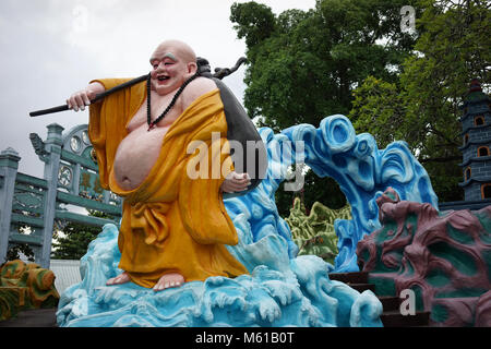 The Laughing Buddha Haw Par Villa Tiger Balm Gardens Singapore Stock ...