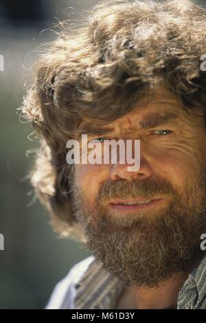 Mountaineer Legend Reinhold Messner on 20 June 2001 | usage worldwide Stock Photo