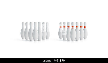 Download Blank White Bowling Ball And Skittle Mock Up Front View 3d Rendering Empty Bowl Game Pin Mockup Isolated Clear Leisure Sport Equipment Design Tem Stock Photo Alamy