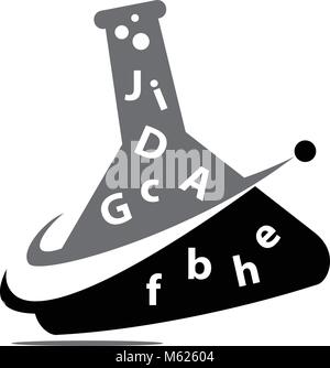 Languages Lab Logo Design Template Vector Stock Vector