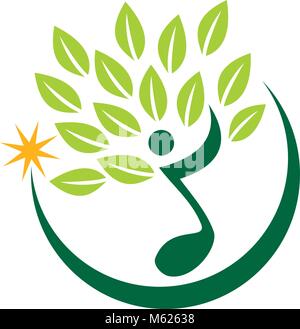 Music Tree Course Stock Vector