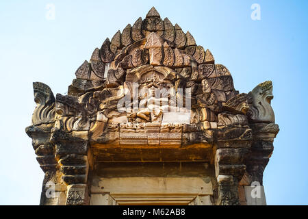 Prasat Hin Phimai, Phimai historical park in Nakhon Ratchasima province, Thailand. Stock Photo