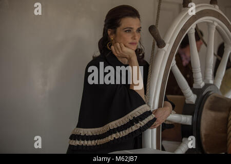RELEASE DATE: 2018 TITLE: The Mercy STUDIO: Lionsgate DIRECTOR: James Marsh PLOT: Yachtsman Donald Crowhurst's disastrous attempt to win the 1968 Golden Globe Race ends up with him creating an outrageous account of traveling the world alone by sea. STARRING: RACHEL WEISZ as Clare Crowhurst. (Credit Image: © Lionsgate/Entertainment Pictures) Stock Photo