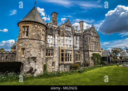 Palace House at Beaulieu, Hampshire UK Stock Photo