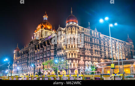 Taj Mahal Palace, a historic builging in Mumbai. Built in 1903 Stock Photo