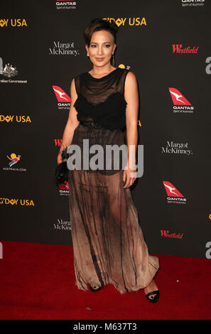 Alin Sumarwata at the 2018 G'Day USA Black Tie Gala held at the