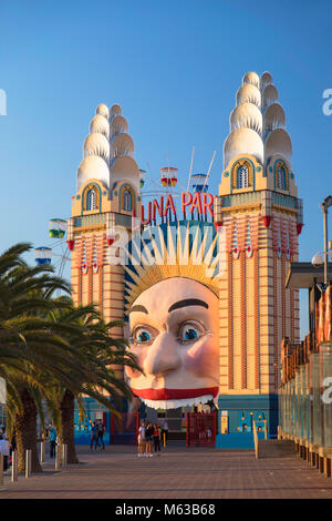 Luna Park, Sydney, New South Wales, Australia Stock Photo