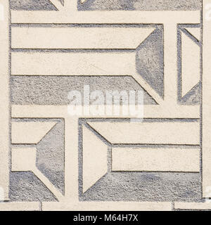 Klatovy, Czech Republic - decorative plastering on the exterior facade of the medieval Old Town Hall. Stock Photo