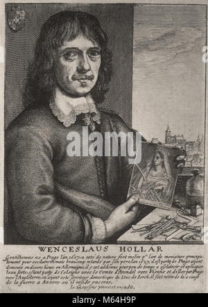 Wenceslas Hollar The cock Stock Photo - Alamy