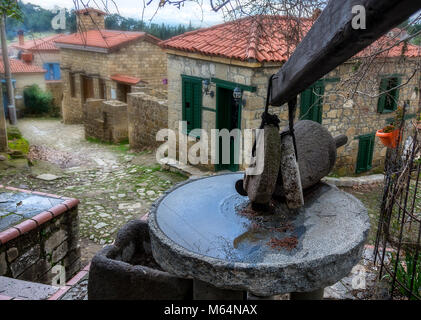 Adatepe village ,Edremit,Balıkesir,Turkey Stock Photo